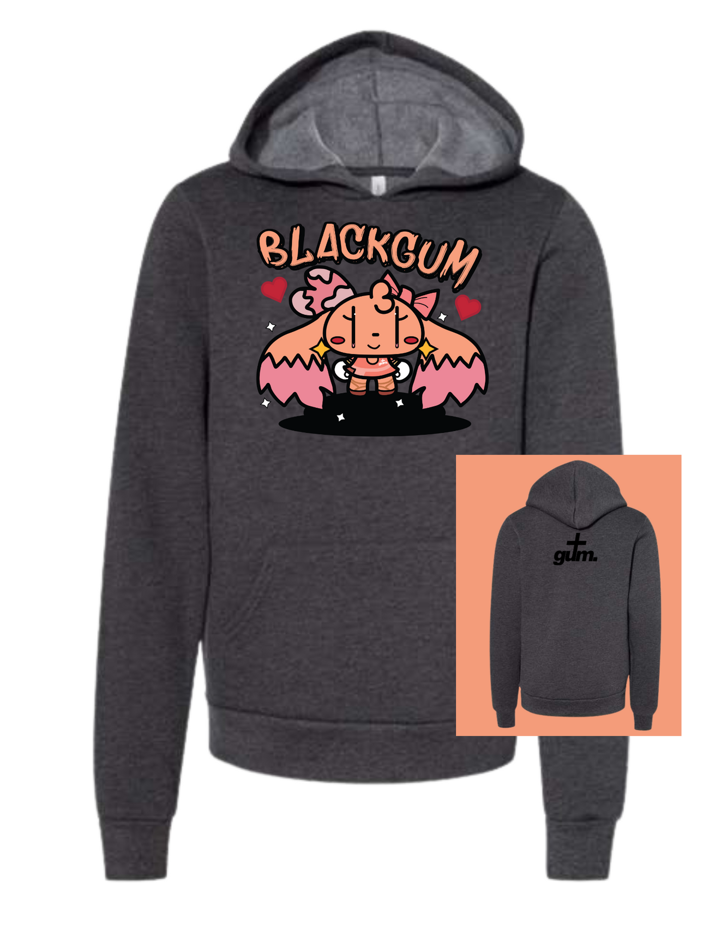 Paw-sitivity Girls Hoodie🐾